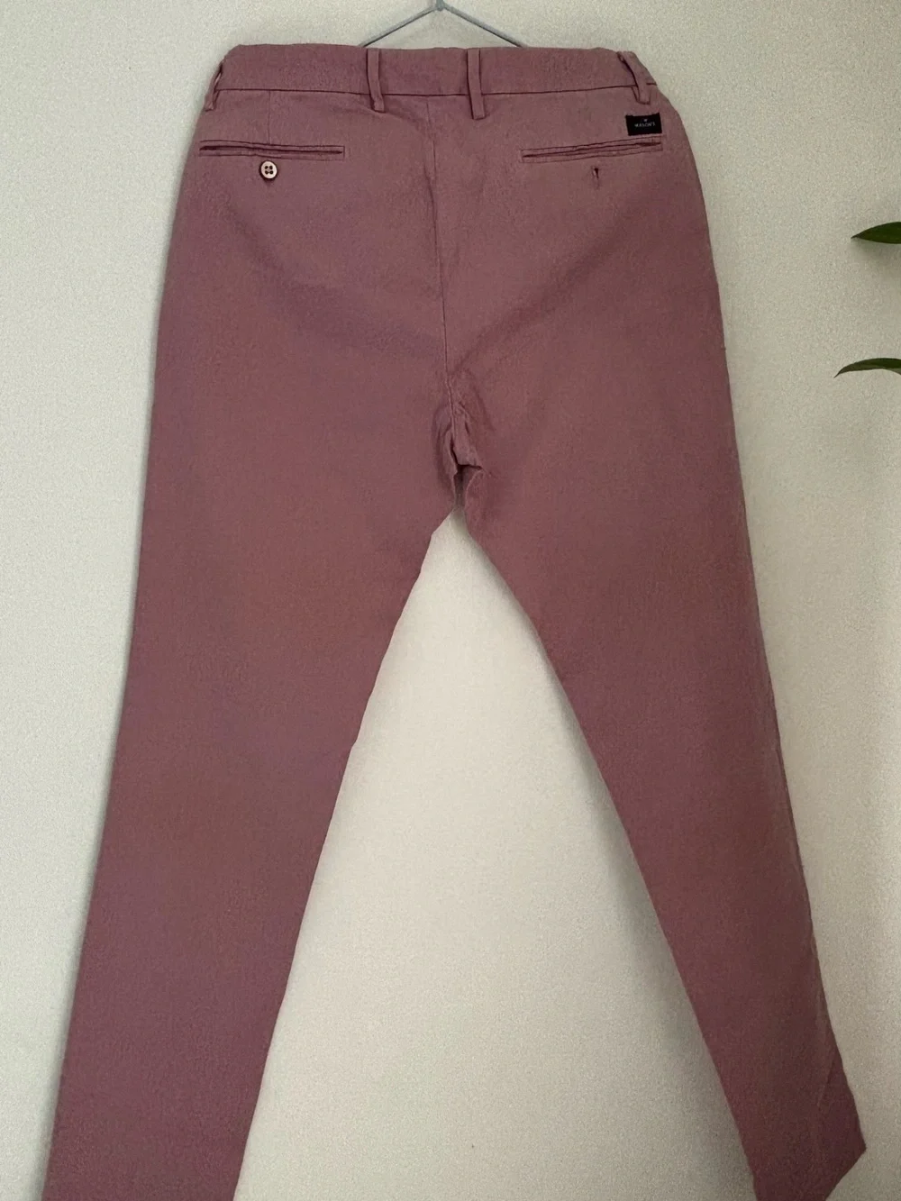 Mason's New York Men's Pink Cotton Chino Pants Made in Bulgaria- Size 46